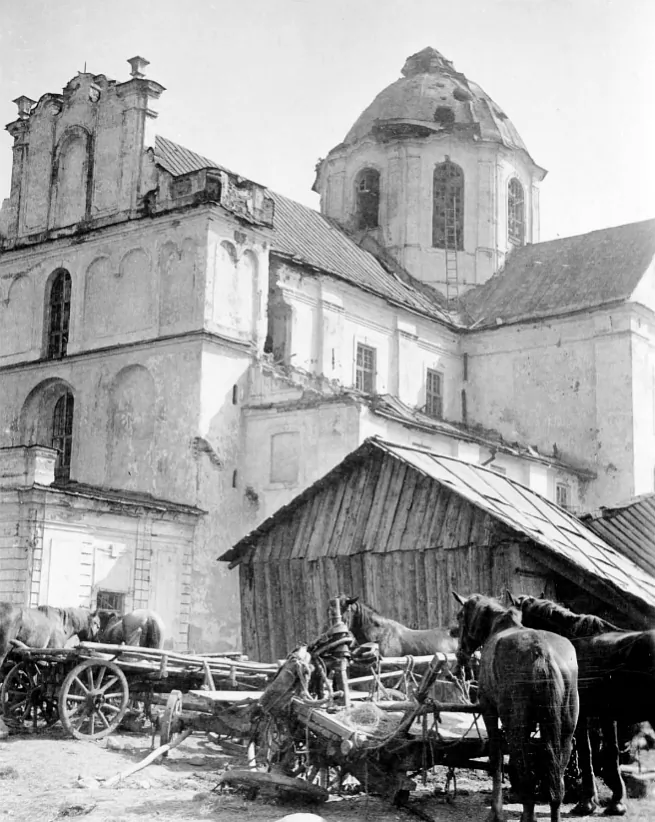 Ruiny Bohajaŭlenskaj carkvy Ruiny Bohajaŭlenskaj carkvy
