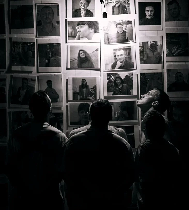 Sceny z pastanoŭki «Mora Krysciny» Sceny z pastanoŭki «Mora Krysciny»