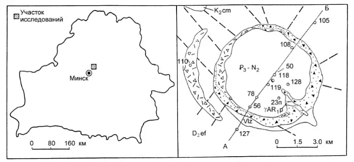 Plan Lahojskaha kratara