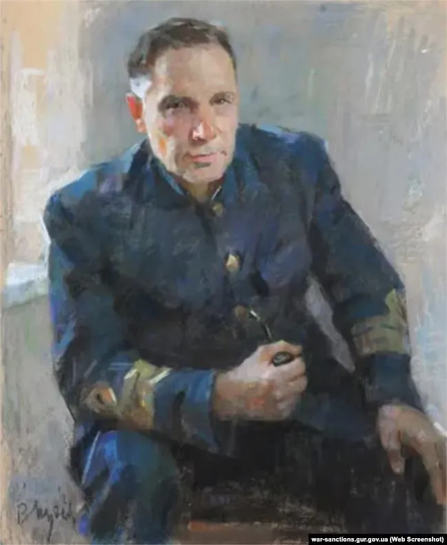 Uładzimier Puciejka. Partret Fiadotava