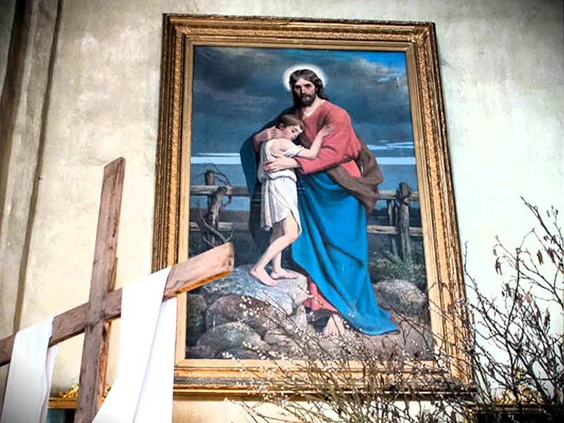 Karcina «Chrystos i sirata»,