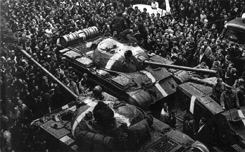 Savieckija tanki ŭ Prazie, 1968 h.