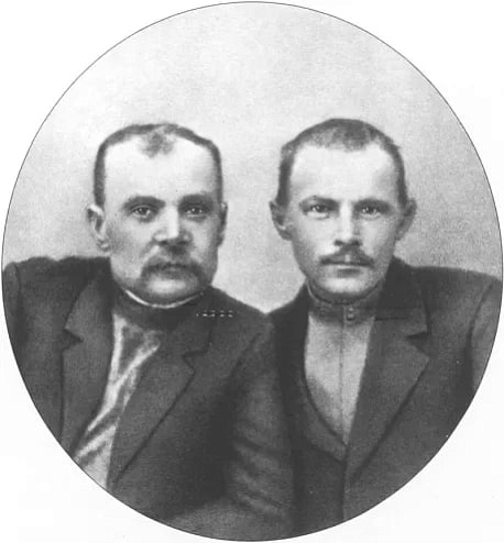 Jazep Liosik i Alieś Harun u Sibiry na vysylcy Jazep Liosik i Alieś Harun u Sibiry na vysylcy