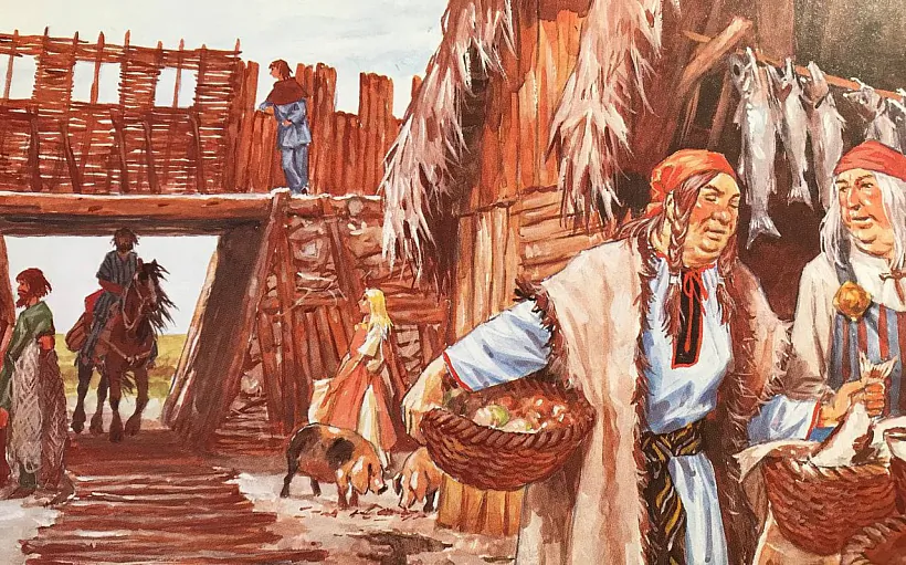 Грошы прысутнічалі ў жыцці людзей, але панаваў усё адно натуральны абмен.jpg Грошы прысутнічалі ў жыцці людзей, але панаваў усё адно натуральны абмен.jpg