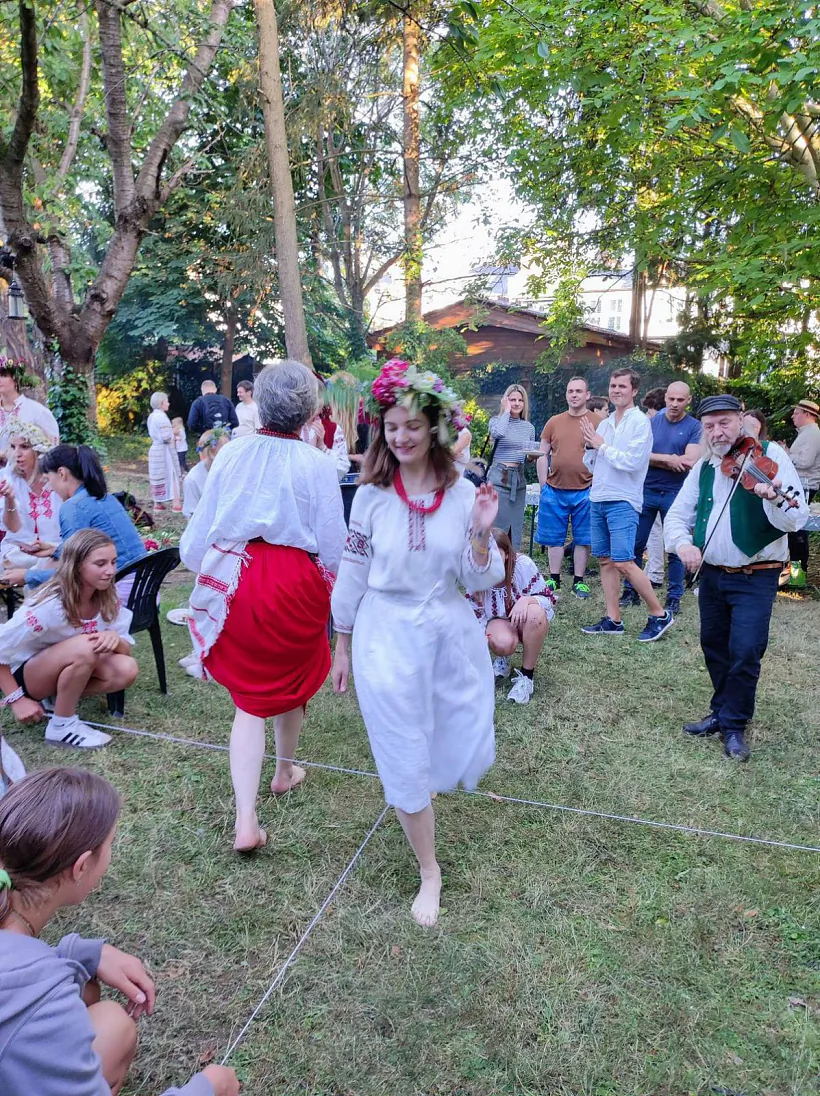 Sviatkavannie Kupallia ŭ sadzie Skarynaŭki