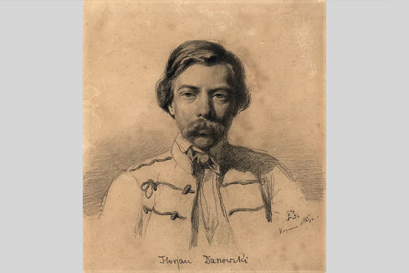 Partret Flaryjana Danoŭskaha, mastak Aĺfred Romer