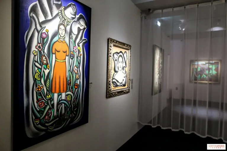 Frahmient ekspazicyi vystavy «Nadzia Lieže. Žančyna avanharda» Frahmient ekspazicyi vystavy «Nadzia Lieže. Žančyna avanharda»