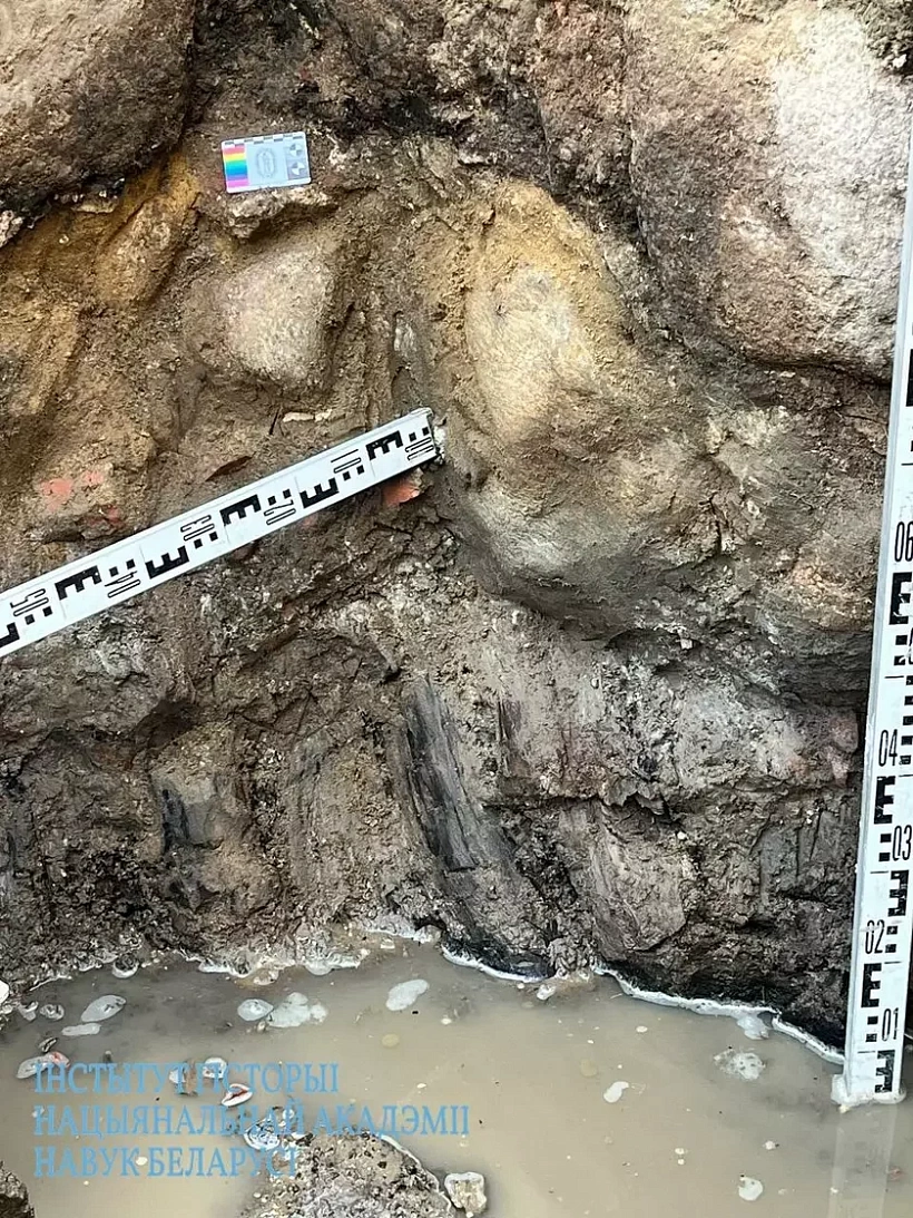 Archiealahičnyja raskopki ŭ Kreŭskim zamku