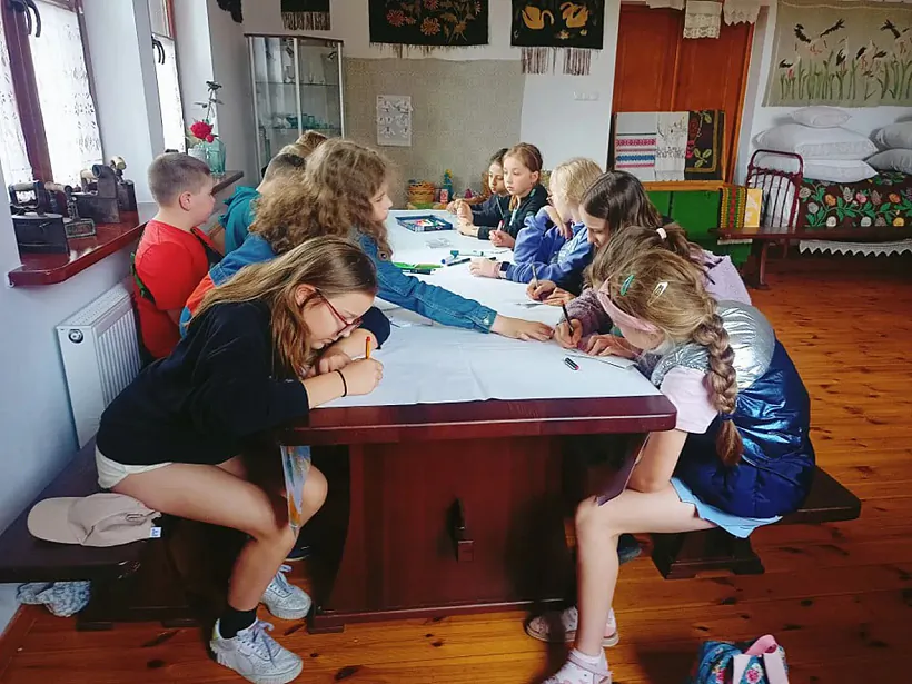 Летнік малодшай групы. Чэрвень 2023 года. Фота са старонкі АБ-БА ў Фэйсбуку Летнік малодшай групы. Чэрвень 2023 года. Фота са старонкі АБ-БА ў Фэйсбуку