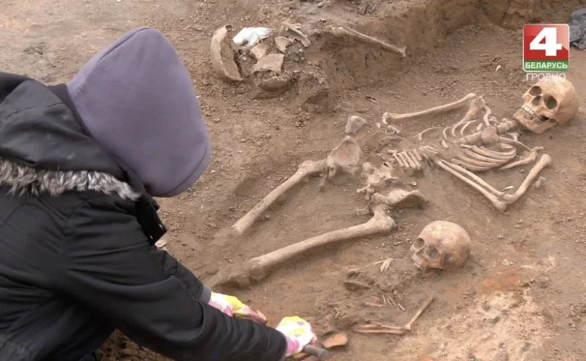 Staražytnyja mohilki ŭ centry Hrodna