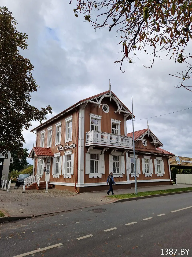 Draŭlianaja zabudova Druskieninkaja