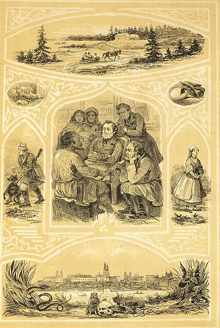 Vokładka knihi «Šlachcic Zavalnia, abo Biełaruś u fantastyčnych apaviadanniach»