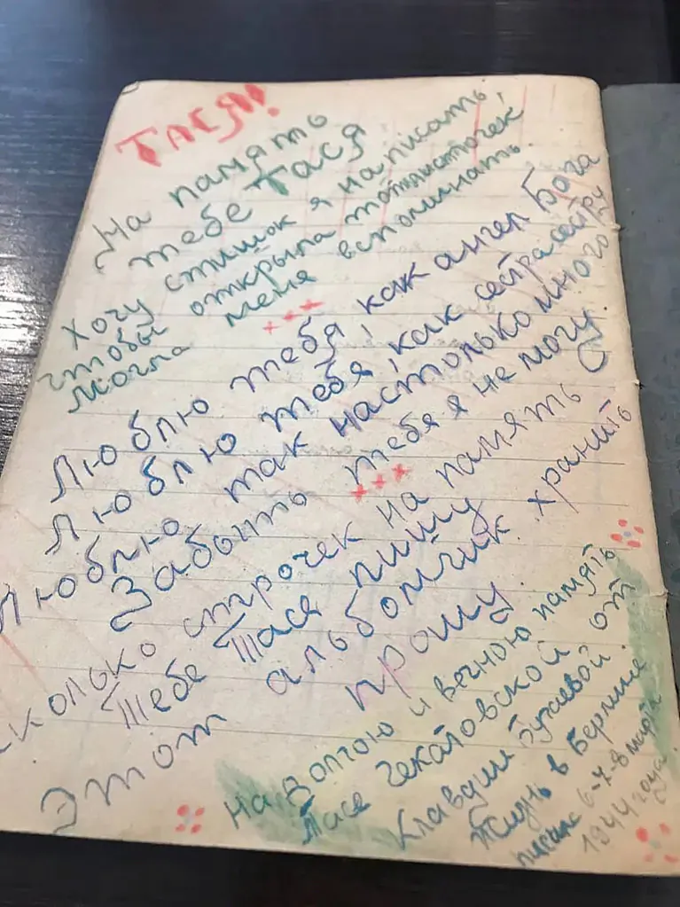 Na apošniaj staroncy paznačany data i miesca stvarennia sšytka: 6-8 sakavika, Bierlin.