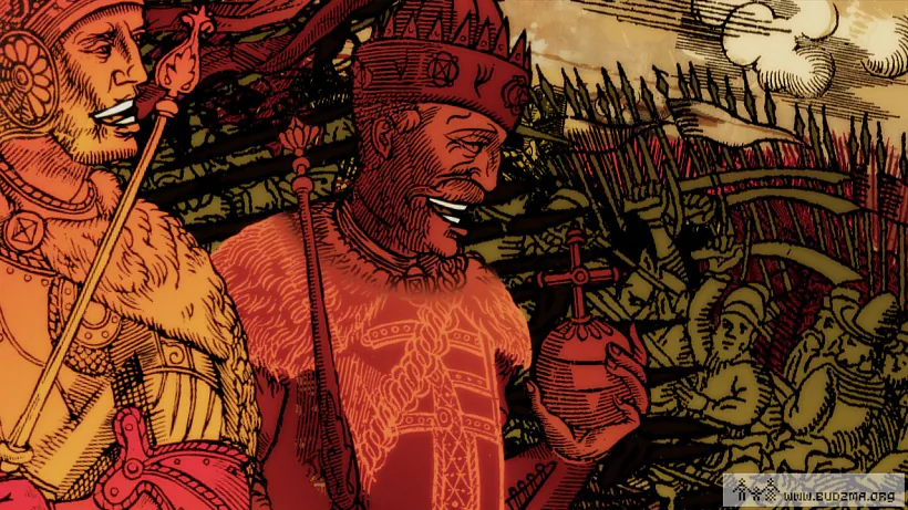 Вітаўт і Ягайла.