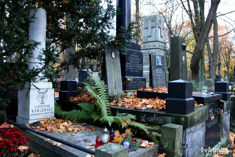 Mahila Jana Karloviča na varšaŭskich Pavonzkach