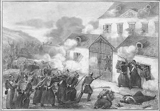 Bitva pad Pieskavoj Skaloj u sakaviku 1863 hoda, u jakoj zahinuŭ Andrej Patabnia