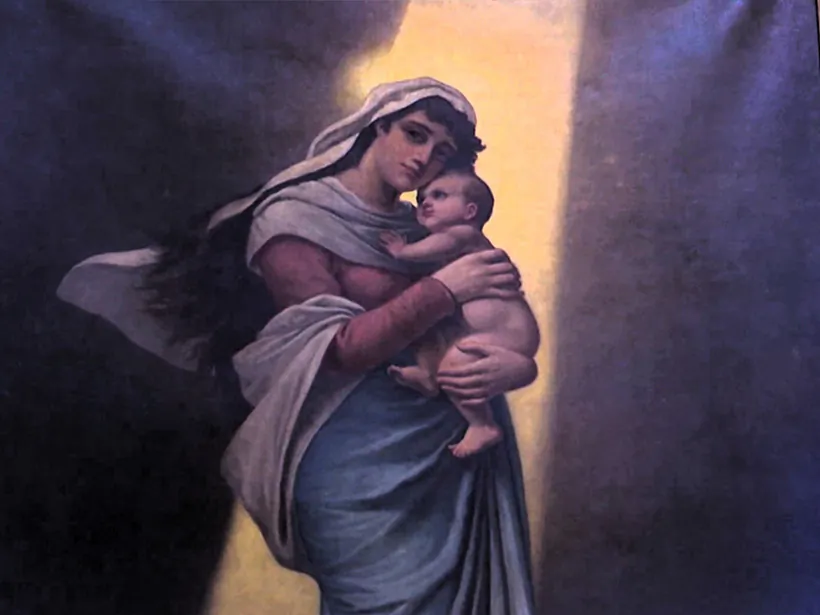 Pinskaja Madonna, mastak Aĺfred Romer