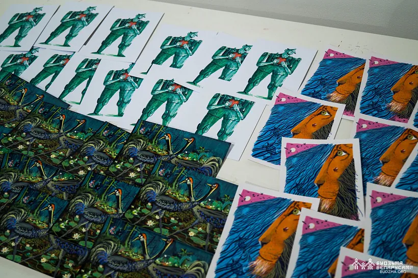 Vystava Kaciaryny Dubovik z nazvaj «Ja praviadu ciabie da ŭzliesku...»