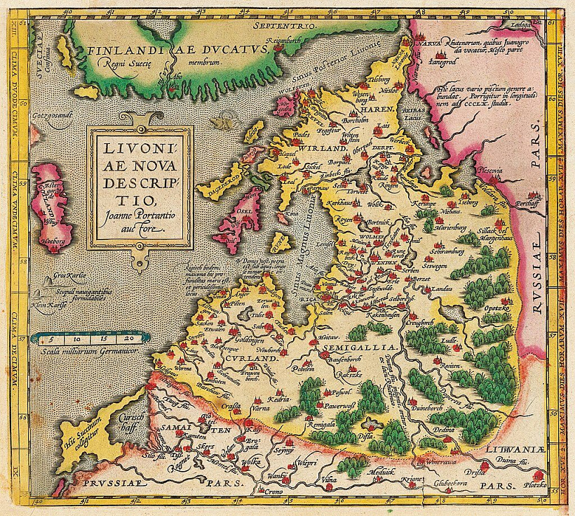 Livonija ŭ 16 st.  Livonija ŭ 16 st.