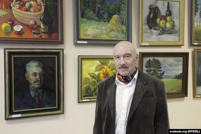 Viačka Cielieš padčas persanaĺnaj vystavy, 2018