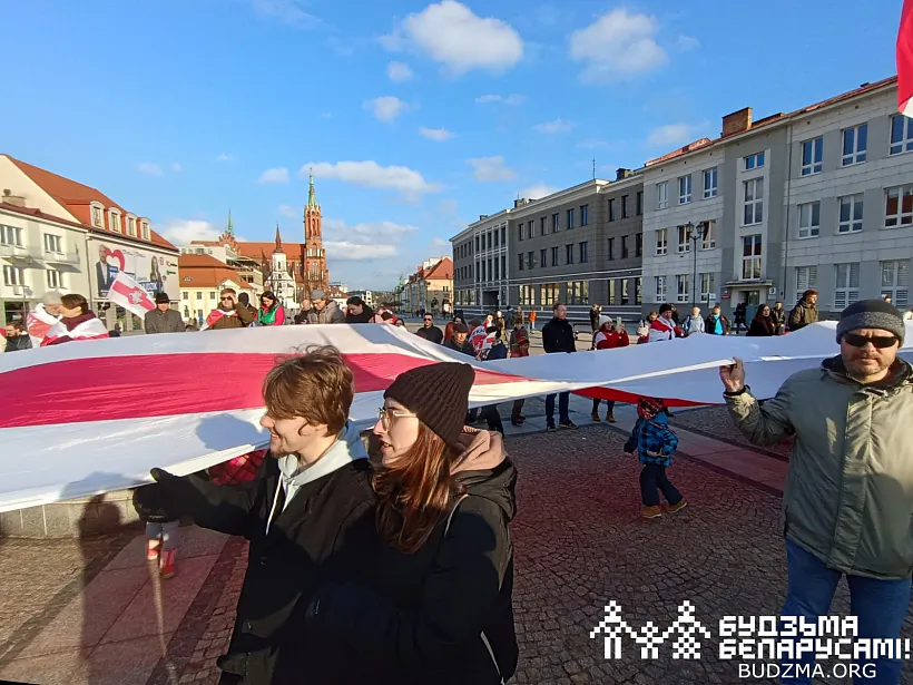 Святкаванне Дня Волі ў Беластоку