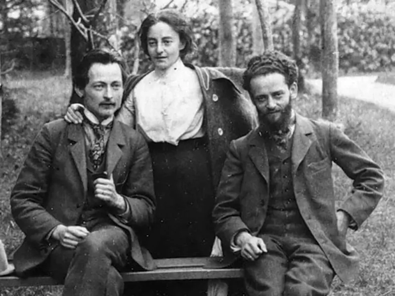 Fieliks Dziaržynski, Julija Hoĺdman, Michail Hoĺdman