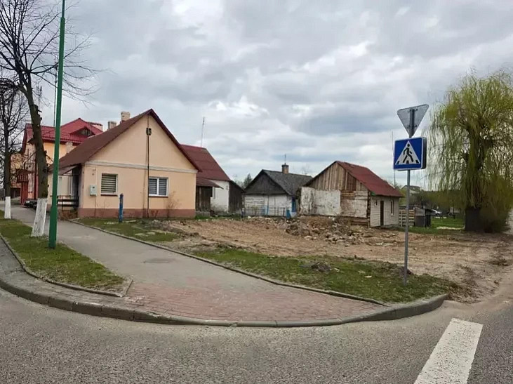 Miesca, dzie stajaŭ zajezny dvor u Vialikaj Bierastavicy