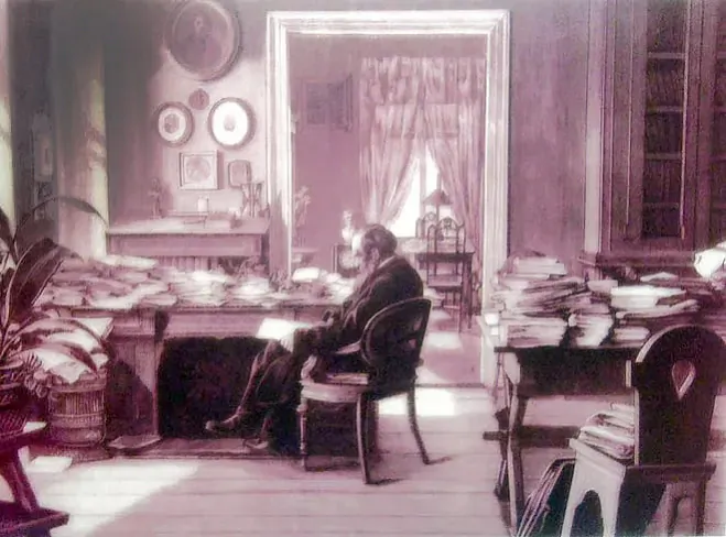 Krašeŭski za pracaj Krašeŭski za pracaj