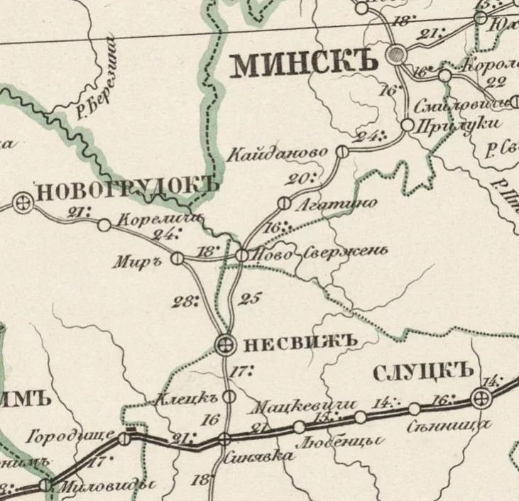 Daroha ad Siniaŭki da Minska Daroha ad Siniaŭki da Minska