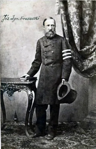 Krašeŭski, 1850-ja, Varšava Krašeŭski, 1850-ja, Varšava