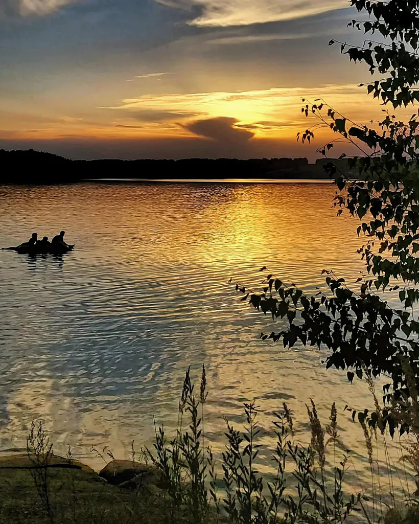 Дуброўскае вадасховішча, фота Instagram bezrukova1807
