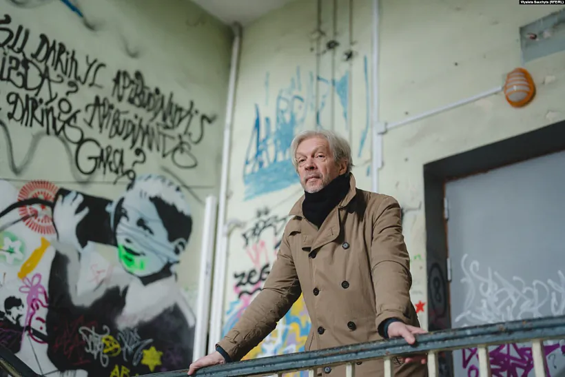 Maksim Žbankoŭ. Fota Viyaleta Sauchyts (RFE/RL) Maksim Žbankoŭ. Fota Viyaleta Sauchyts (RFE/RL)