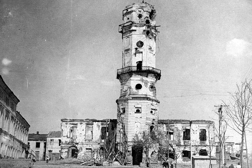 Ratuša Mahiliova paslia Druhoj susvietnaj vajny