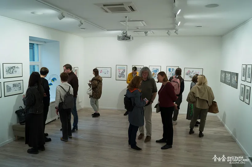 Vystava Kaciaryny Dubovik z nazvaj «Ja praviadu ciabie da ŭzliesku...»