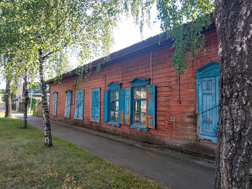 Draŭlianaja zabudova Babrujska