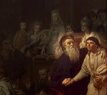 Анджэй Фрыч Маджэўскі і селянін