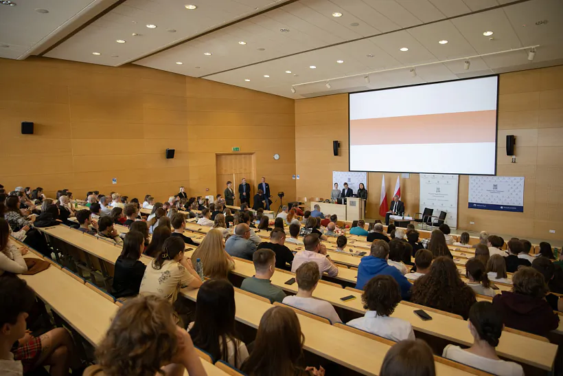 Візіт Святланы Ціханоўскай ва Універсітэт Адама Міцкевіча ў Познані Візіт Святланы Ціханоўскай ва Універсітэт Адама Міцкевіча ў Познані