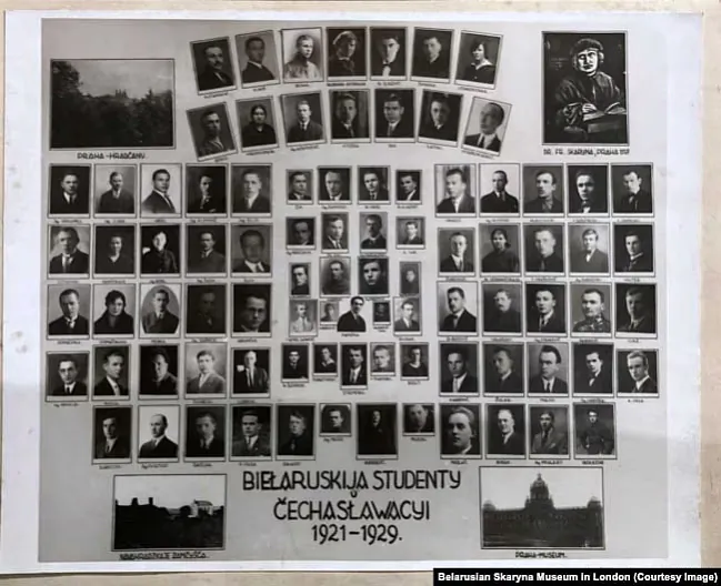 Fatazdymak bielaruskich studentaŭ, jakija vučylisia ŭ Čechaslavaččynie ŭ 1921–1929 hadach