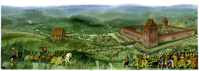 3_Крэўскі замак. Малюнак паўта Татарнікава.jpg 3_Крэўскі замак. Малюнак паўта Татарнікава.jpg