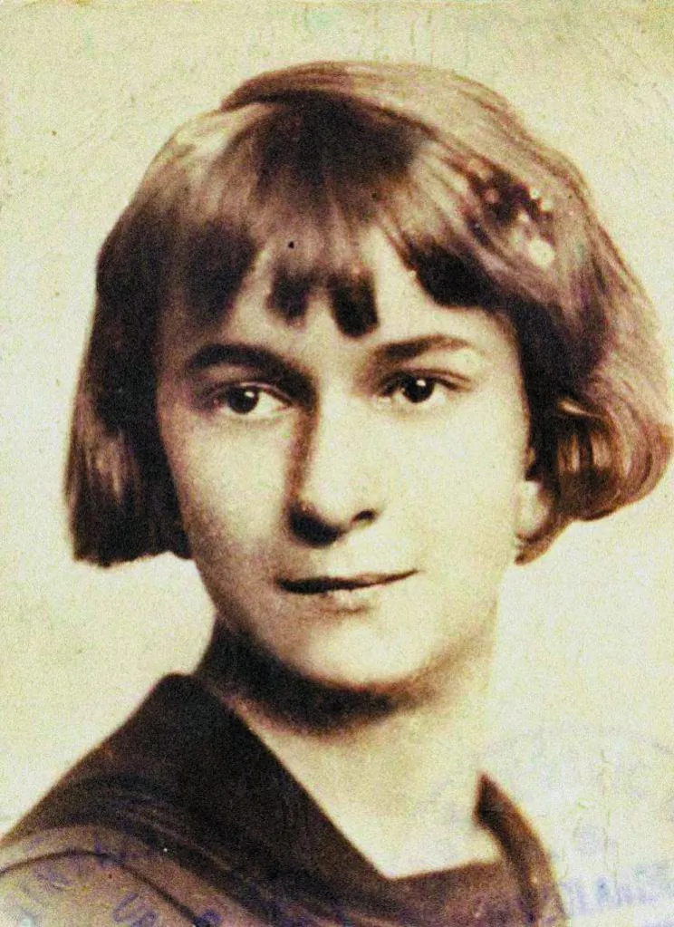 Віслава Шымборска ў школьныя гады