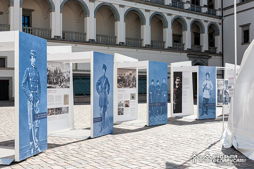 Выстава "Паўстанцы 1863-1864 гадоў" у палацы Вялікіх Князёў у Вільні Выстава "Паўстанцы 1863-1864 гадоў" у палацы Вялікіх Князёў у Вільні