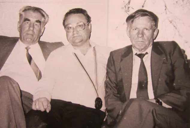 Nil Hilievič, Hienadź Buraŭkin, Vasiĺ Bykaŭ