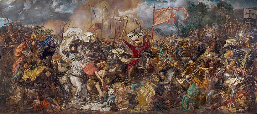 Jan Matejka, Hrunvaĺdskaja bitva