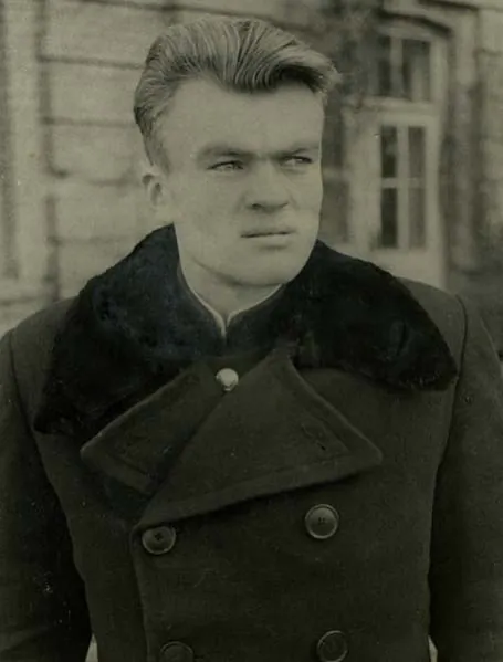 Aliaksiej Karpiuk fota kanca 1940-ch Horadnia Aliaksiej Karpiuk fota kanca 1940-ch Horadnia