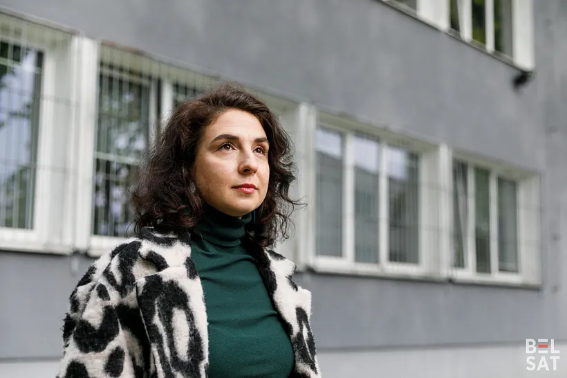 Рэжысёрка Мара Тамковіч у Варшаўскай школе фільмаграфіі. Варшава, Польшча. 19 красавіка 2024 года. Фота: Таццяна Верамеева Рэжысёрка Мара Тамковіч у Варшаўскай школе фільмаграфіі. Варшава, Польшча. 19 красавіка 2024 года. Фота: Таццяна Верамеева