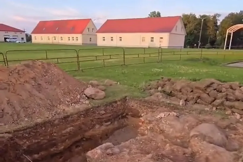 Archiealahičnyja raskopki ŭ Budslavie Archiealahičnyja raskopki ŭ Budslavie