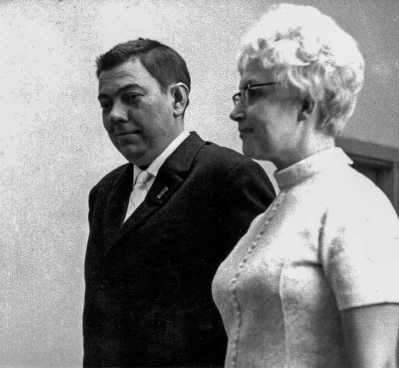 Uladzimir Karatkievič z žonkaj