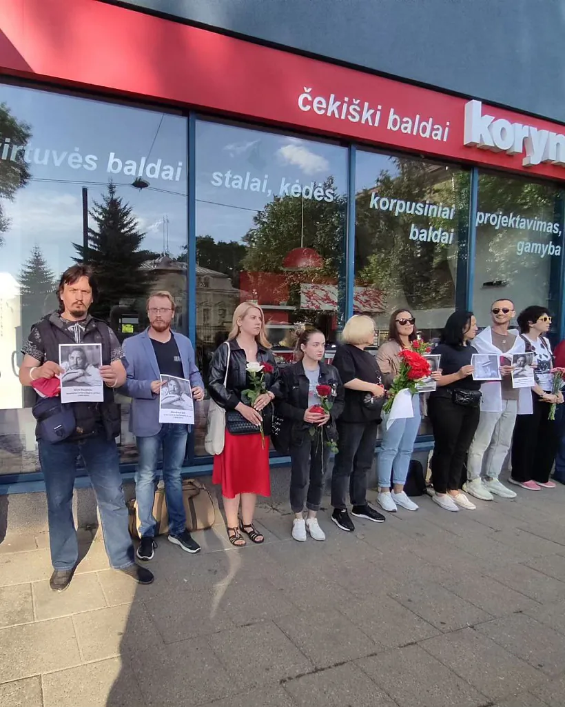 02 Акцыя памяці Алеся Пушкіна ў Вільні