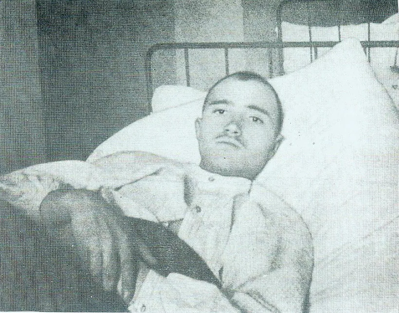 Maksim Harecki ŭ špitali (Viĺnia, 1914) Maksim Harecki ŭ špitali (Viĺnia, 1914)
