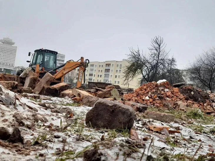 Miesca zniesienaj Histaryčnaj majsterni ŭ Minsku